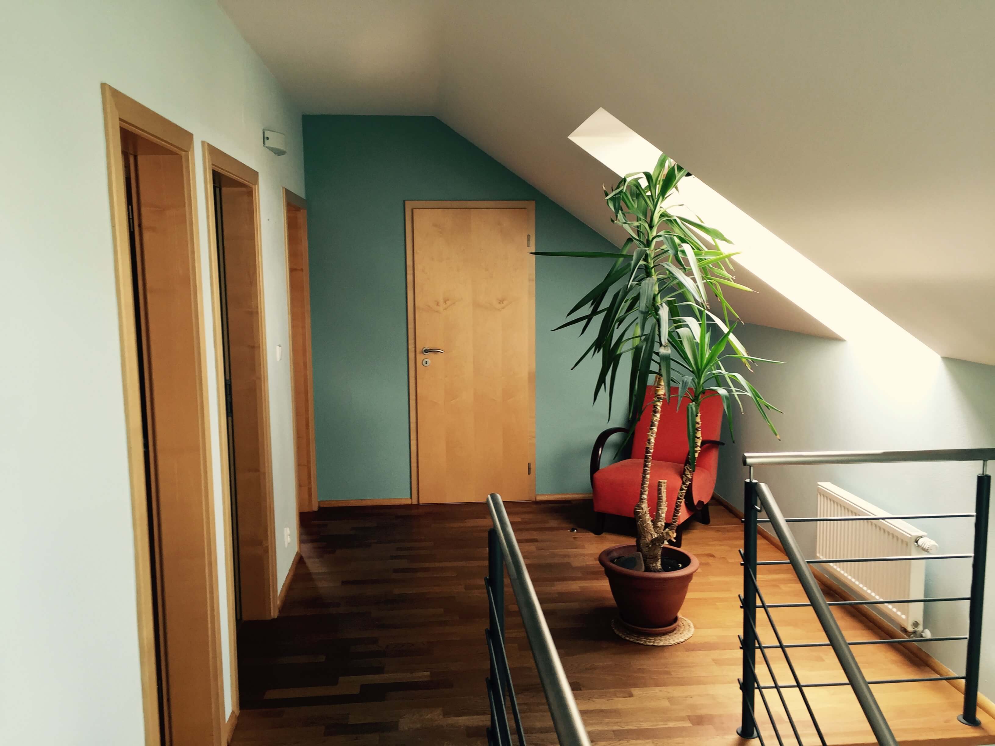 Malování chodby – Praha