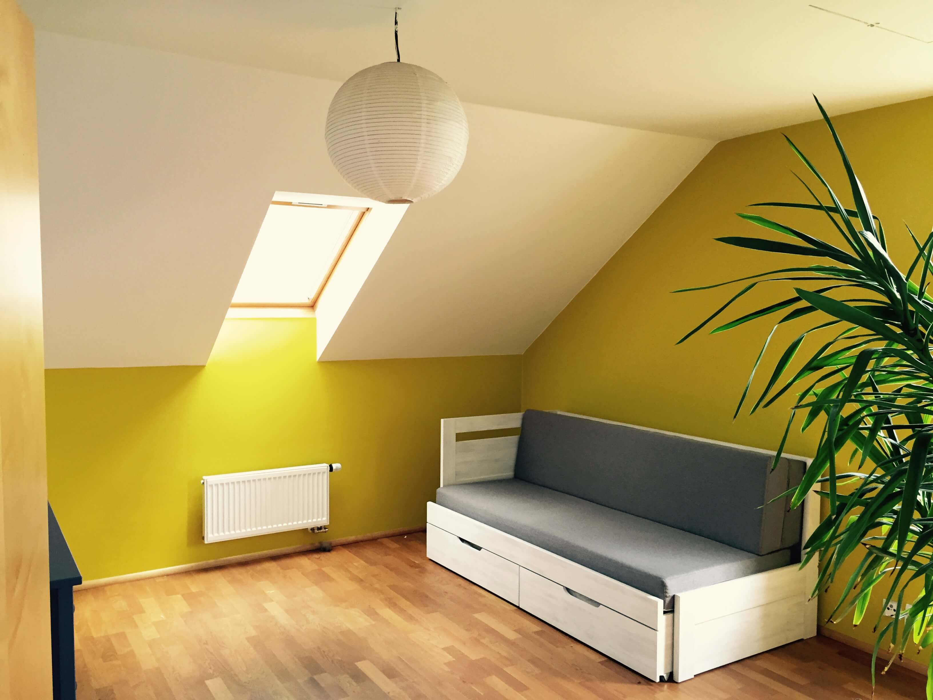 Malování interiéru rodinného domu Zbraslav