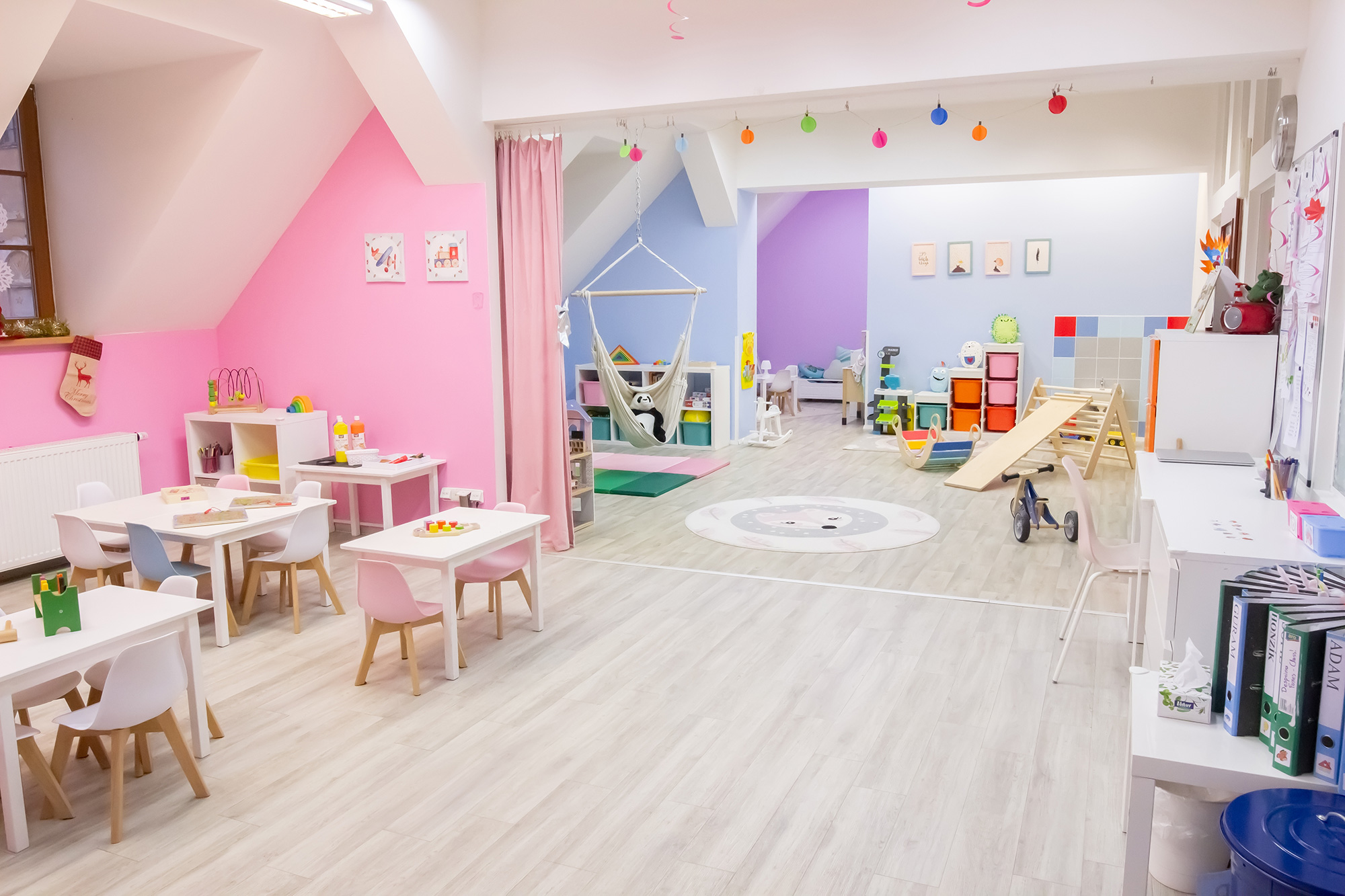 Malování interiéru mateřské školy Kunratice Praha